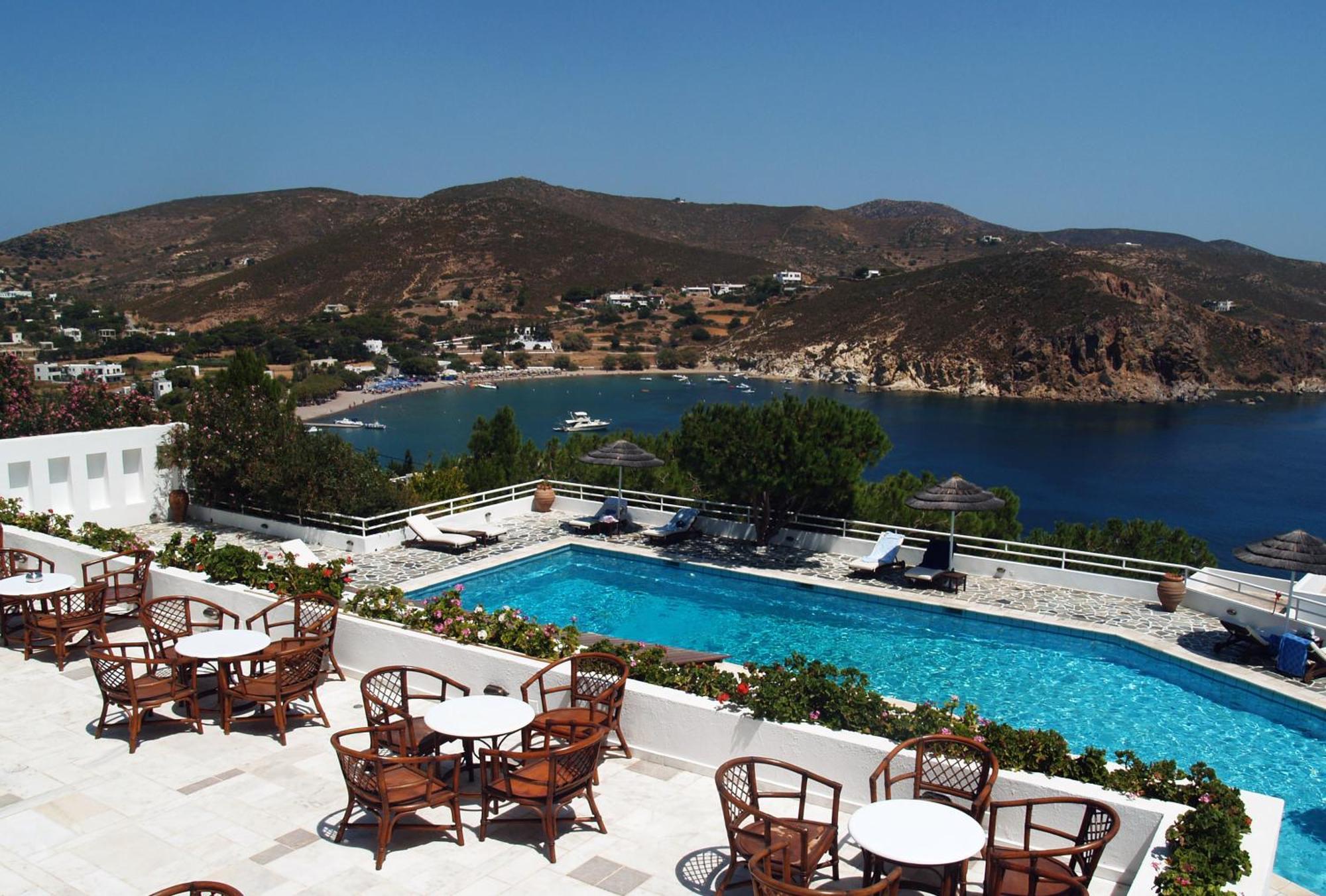 Patmos Paradise Hotel Kámbos Exterior foto