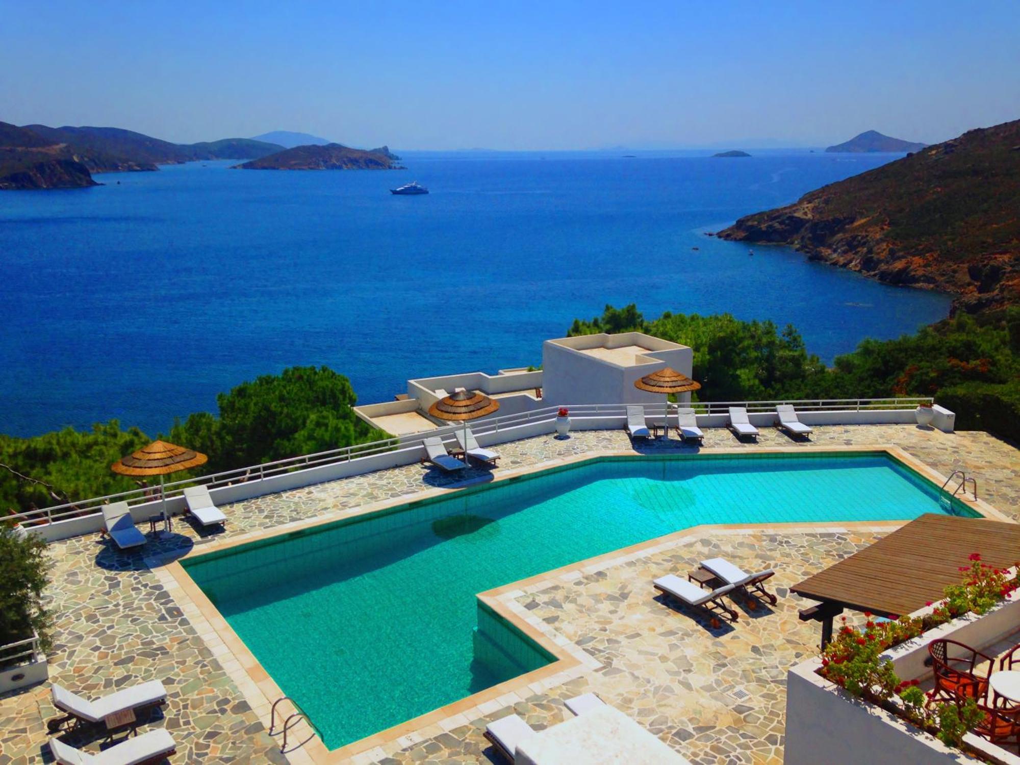 Patmos Paradise Hotel Kámbos Exterior foto