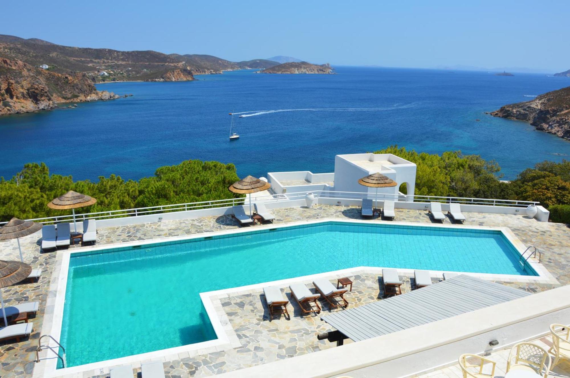 Patmos Paradise Hotel Kámbos Exterior foto