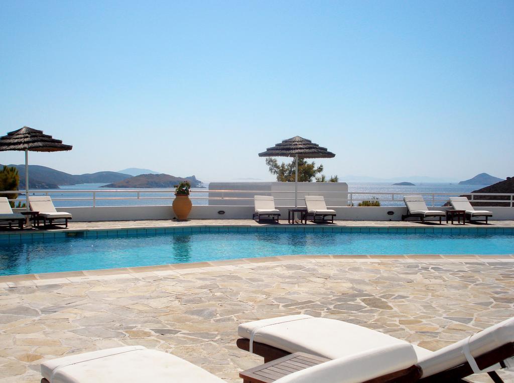 Patmos Paradise Hotel Kámbos Exterior foto